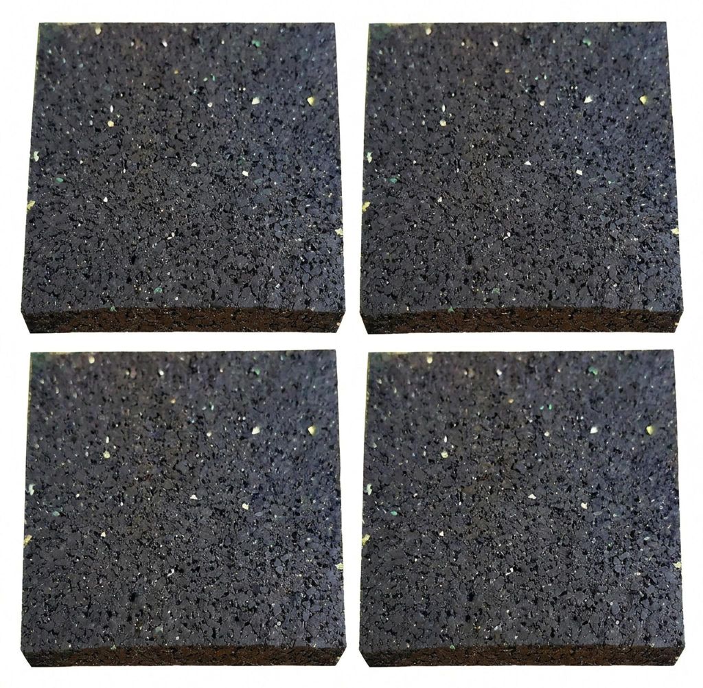 4 protiskluzové podložky 10 cm x 10 cm x 1 cm Tlumič Obrázek produktu 