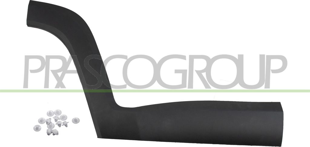 PRASCO Zierleiste für die Tür Hinten Rechts Leiste für JEEP Renegade SUV (BU, B1) JE1001453