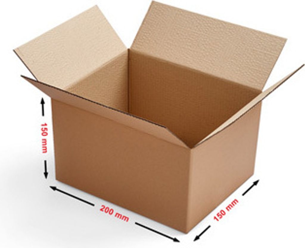 Kartonverpackung, braun, 25 KS