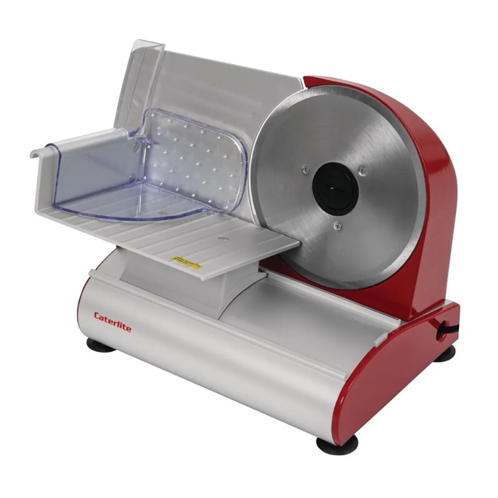 Trancheuse à viande Caterlite 19 cm - Modèle Compact Performance Inox - 11