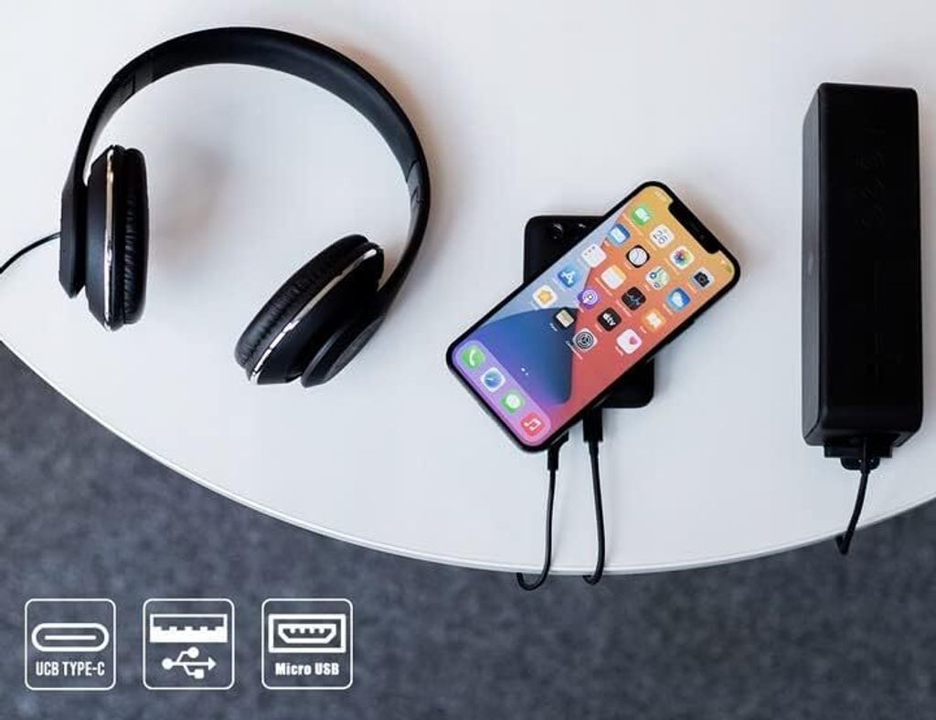 Induktive Powerbank Forever mit Saugnäpfen 10000 mAh Produktbild 5
