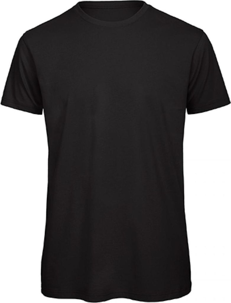 B&C TM042 | Herren T-Shirt / 100% Organic Baumwolle - Farbe: Black - Größe: S