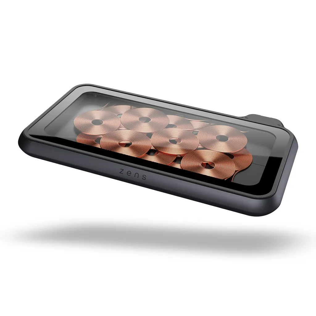 Station de Charge Double Induction ZENS Liberty 16 Bobines en Verre