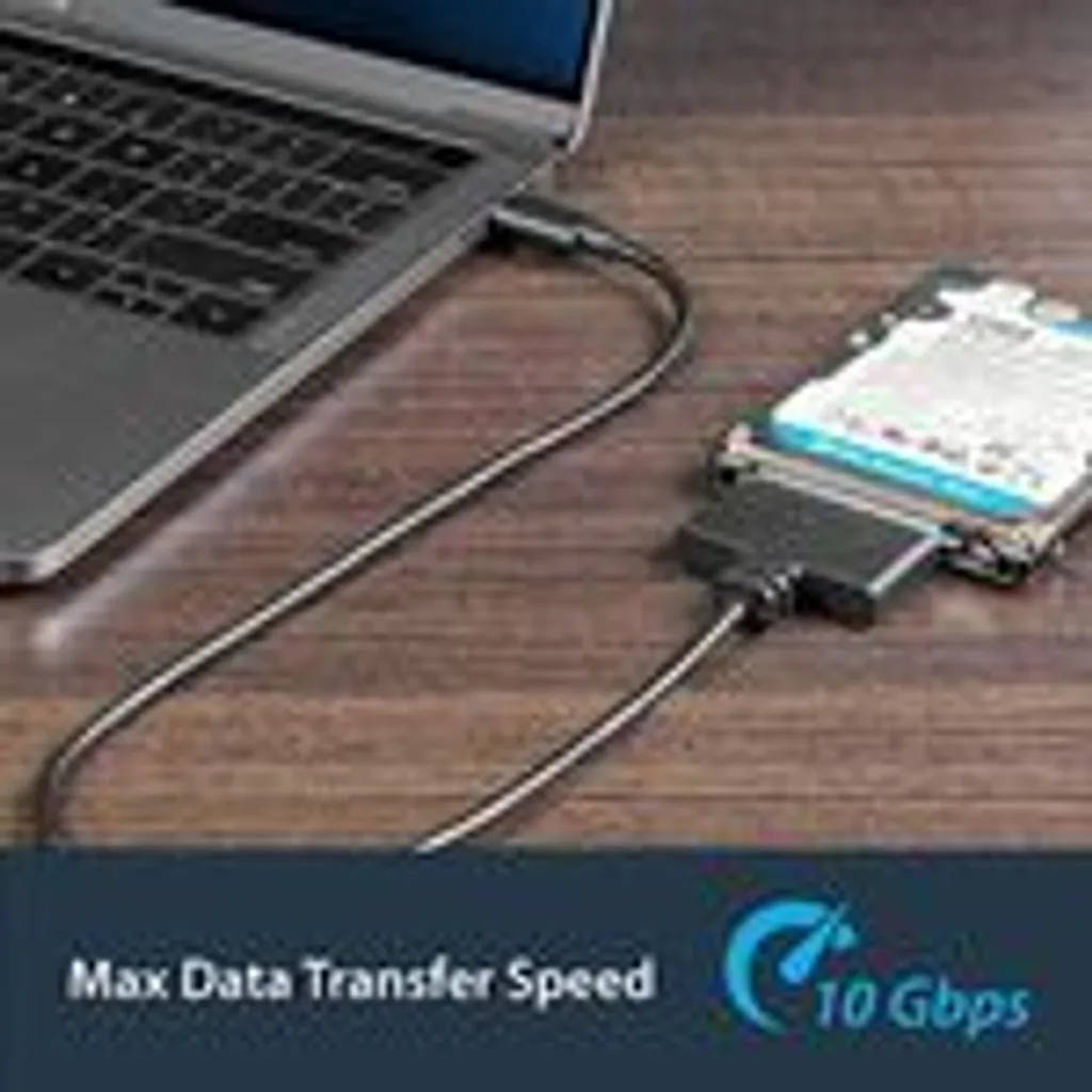 Adaptateur USB C vers SATA StarTech.com pour disque dur SSD 2.5 - 10