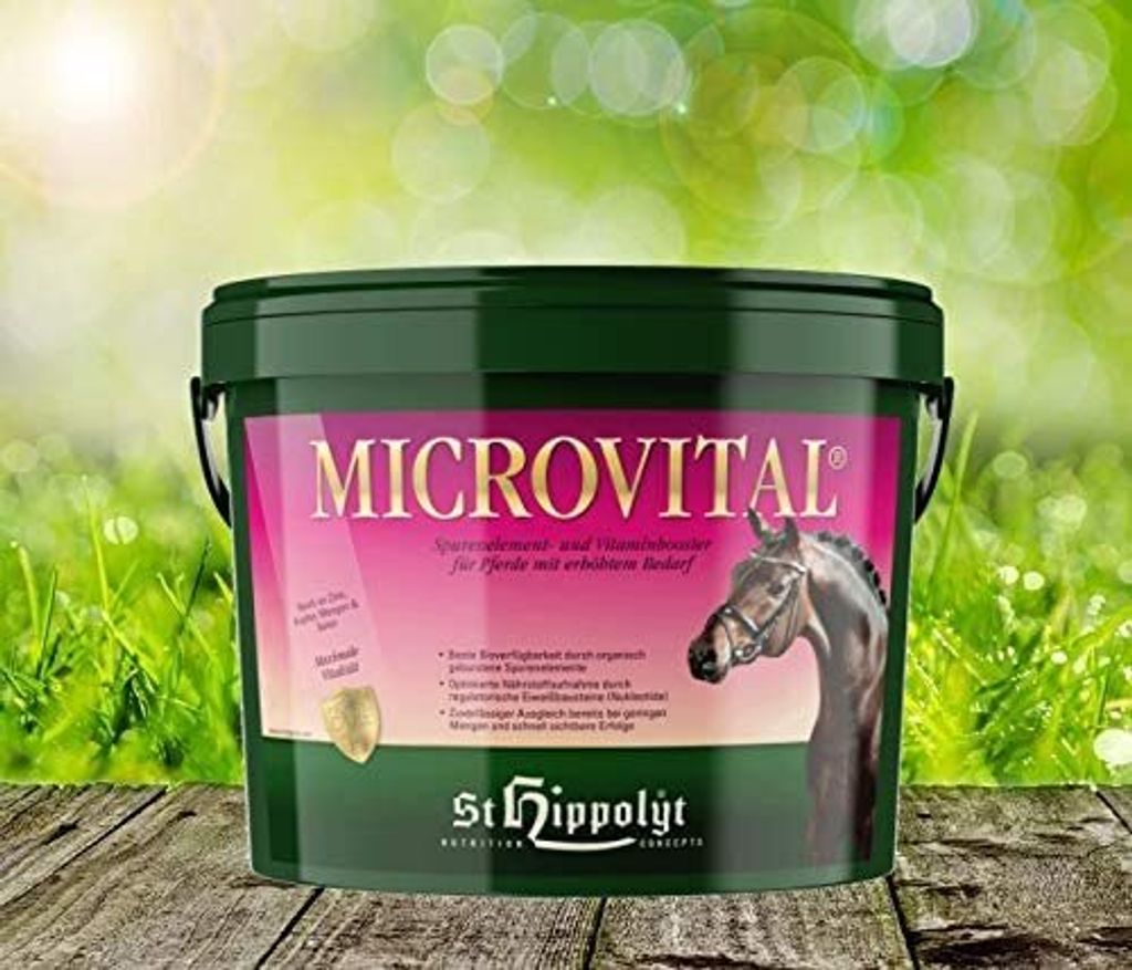 St. Hippolyt MicroVital 3 kg - Spurenelement- und Produktbild 