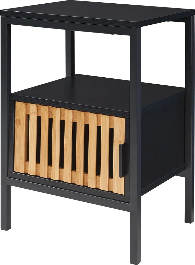 Table de chevet stable et compacte pour optimiser le rangement de lit