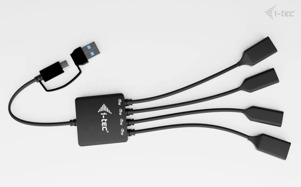 Réplicateur de Ports USB-C et USB-A i-tec avec 4 Sorties Multidirection - 3