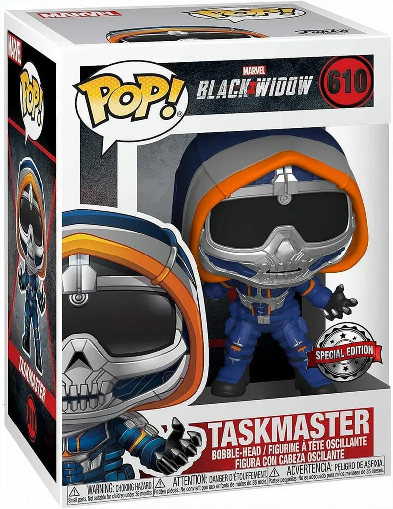 Funko Pop Taskmaster 610 Marvel Black Widow Special Edition Vinyl Figure - 2