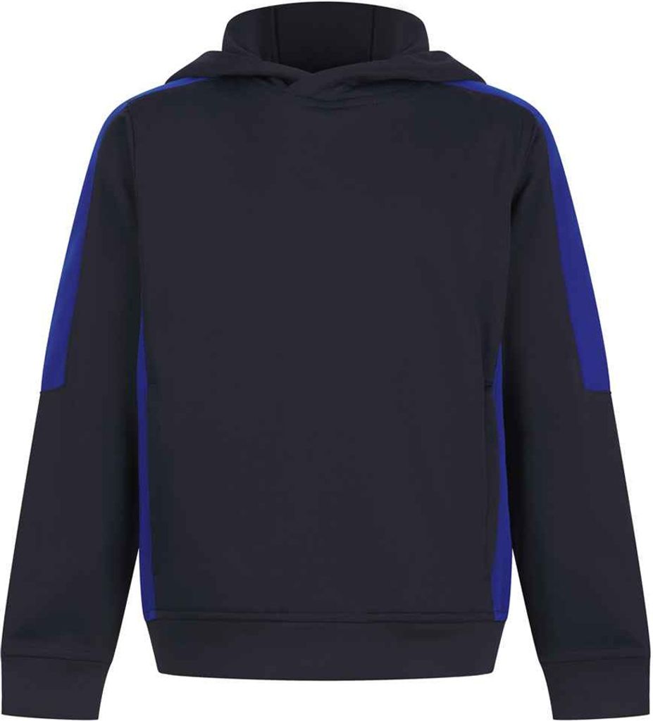 Finden & Hales - "Team" Kapuzenpullover für Kinder PC6630 (104) (Marineblau/Königsblau)