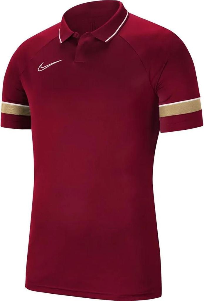 Nike Academy 21 Poloshirt Damen - Bordeaux | Größe: M
