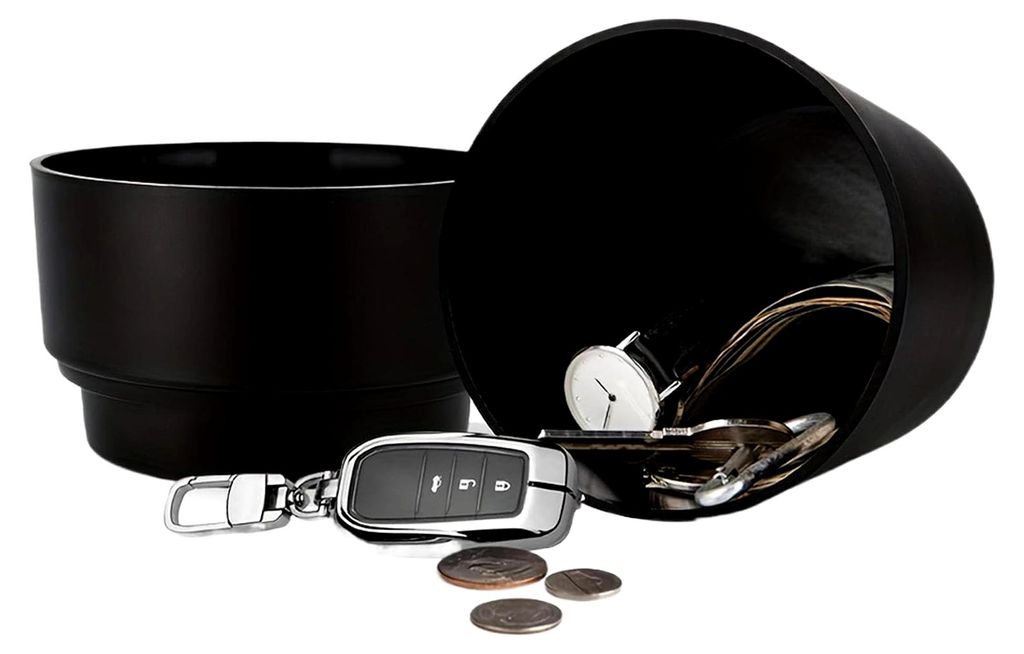 Blumentöpfe | Doppelschicht-Behälter | Aufbewahrungsbox für Bargeld, Schlüssel, Schmuck, Geld, Uhren, Garten, Terrasse, Balkon, Hof, Rasen, Inn...