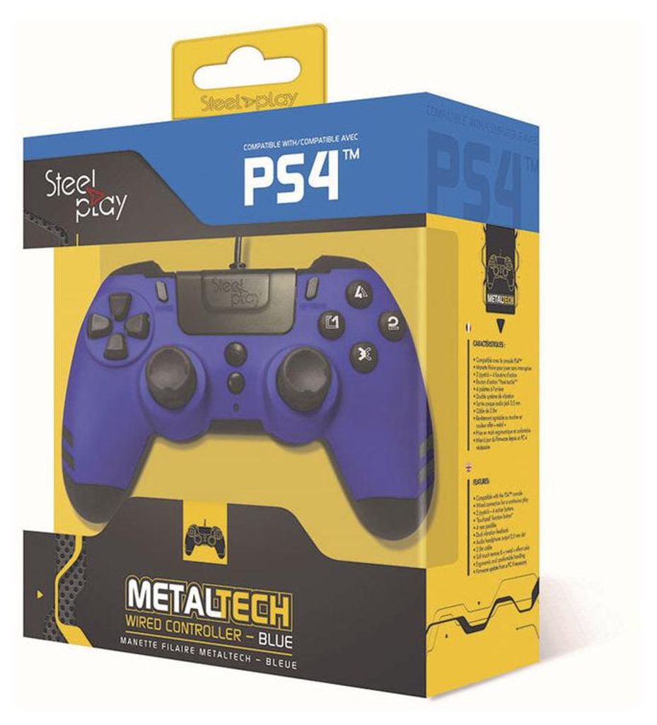 Lexip METALTECH, Gamepad, PC, PlayStation 4, D-Pad, Home Produktbild 