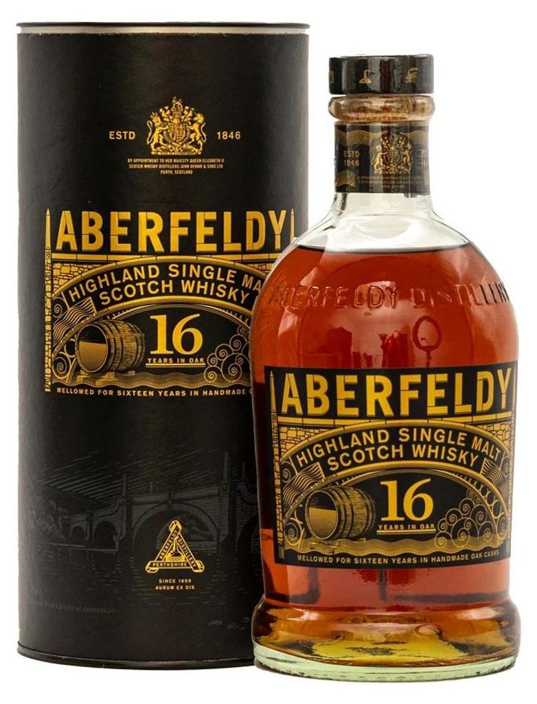 Aberfeldy 16 anni Highland Single Malt Scotch Whisky in Immagine del prodotto 