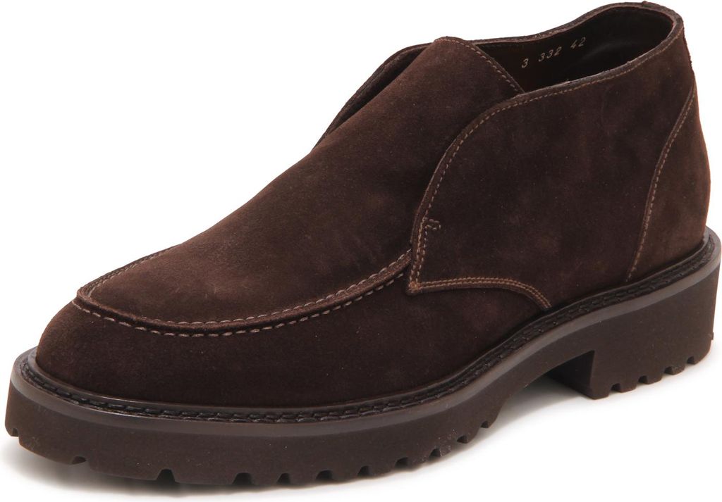 N3543 Polacchino Slip-On Uomo Doucal's Man Suede Shoes