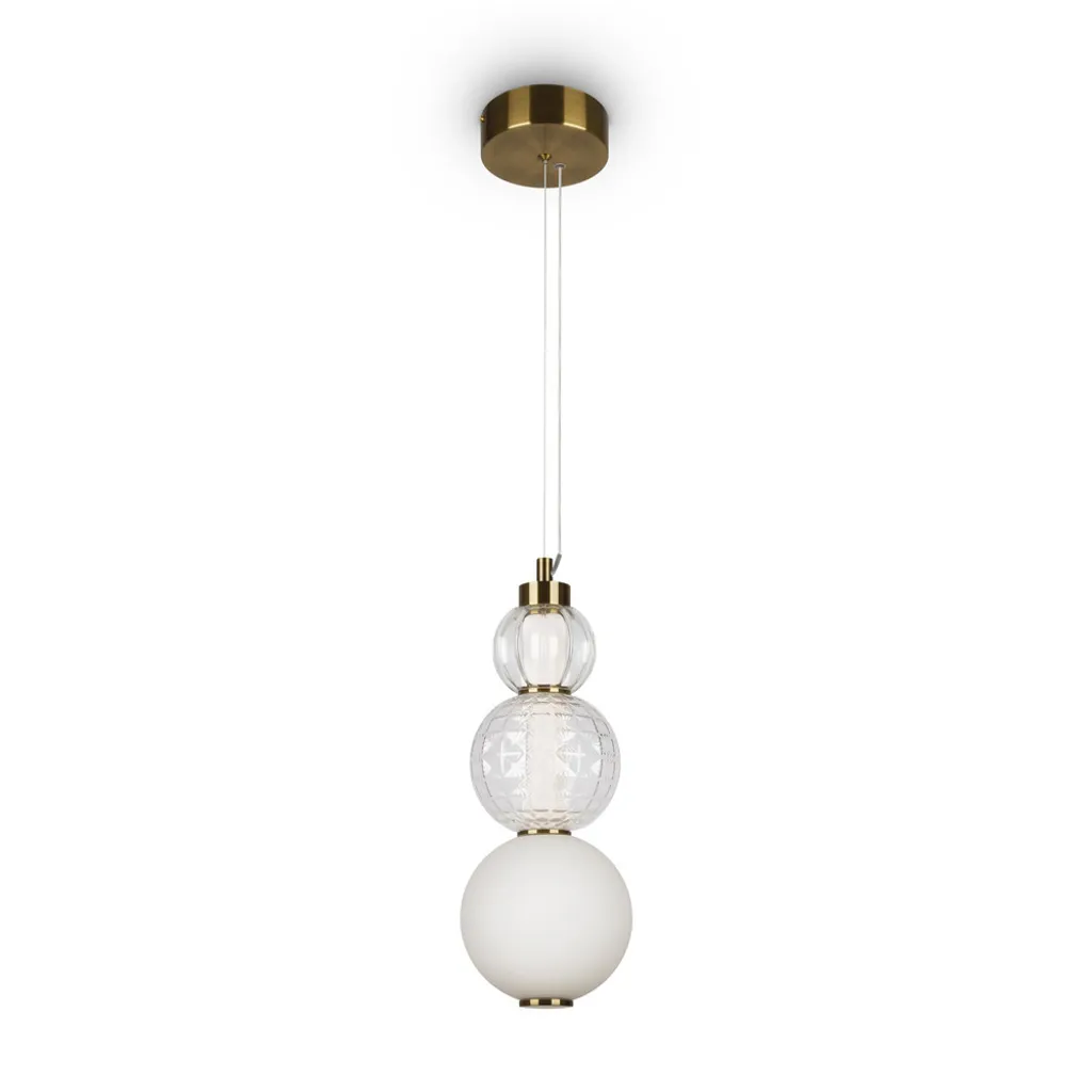 Suspension pour Table de Salle à Manger Maytoni Collar Gold - Style Chic