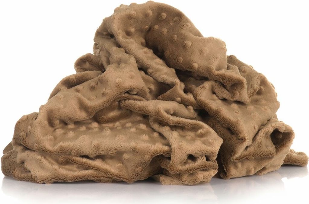 Minky Premium hellbraun (Toasted Coconut)