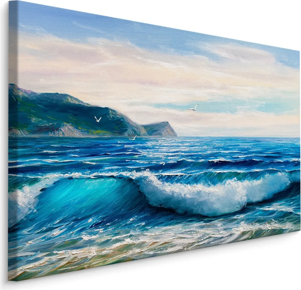Tela Artistica Mare 70x50 - Emozioni in Stampa d'Arte XXL
