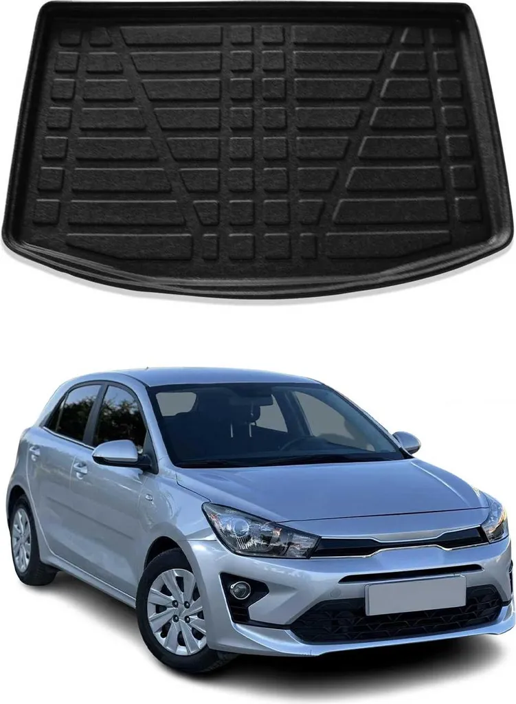 Fodera bagagliaio per Kia Rio 2018-2025 hatchback 5 porte in gomma TPE