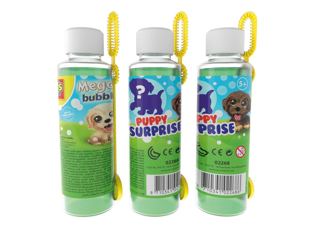 seifenblase Mega Bubbles puppysurprise junior 200 ml grün