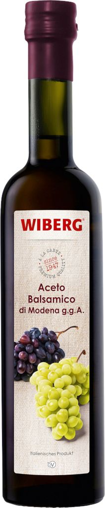 Wiberg Aceto Balsamico di Modena charakteristische süße Note 500ml