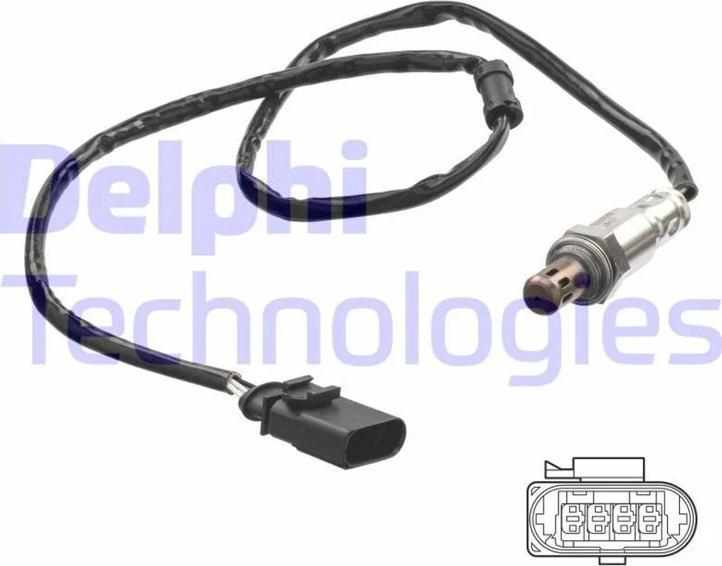 Sonde Lambda 04C906262Q Delphi : Solution Voyant Moteur Ibiza Fabia
