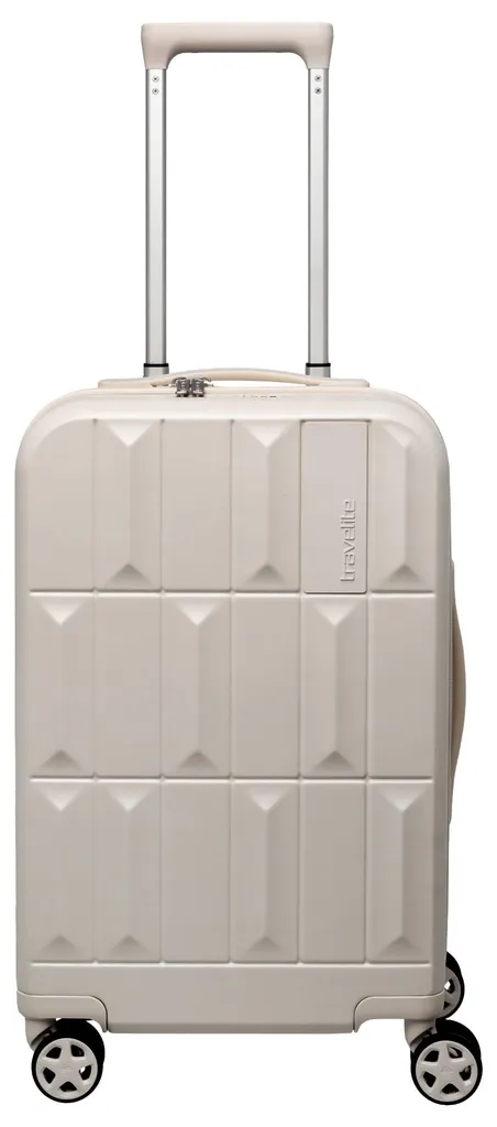 Valise 55 cm Travelite Panello Ivoire - Ultra Légère et Maniabilité