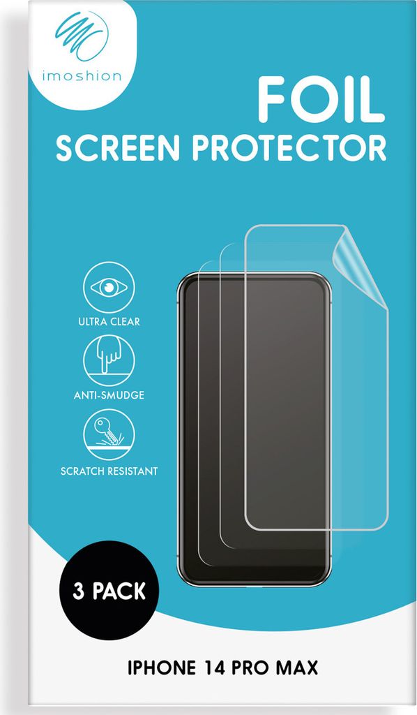 pellicola protettiva per iPhone 14 Pro Max: imoshion Immagine del prodotto 