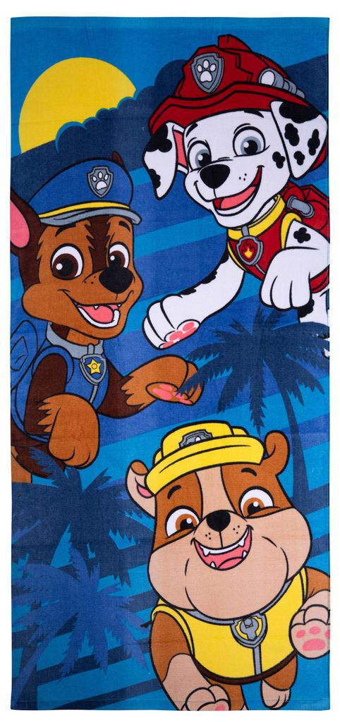 Paw Patrol - Kinder Strandtuch Badetuch Handtuch 100% Produktbild 