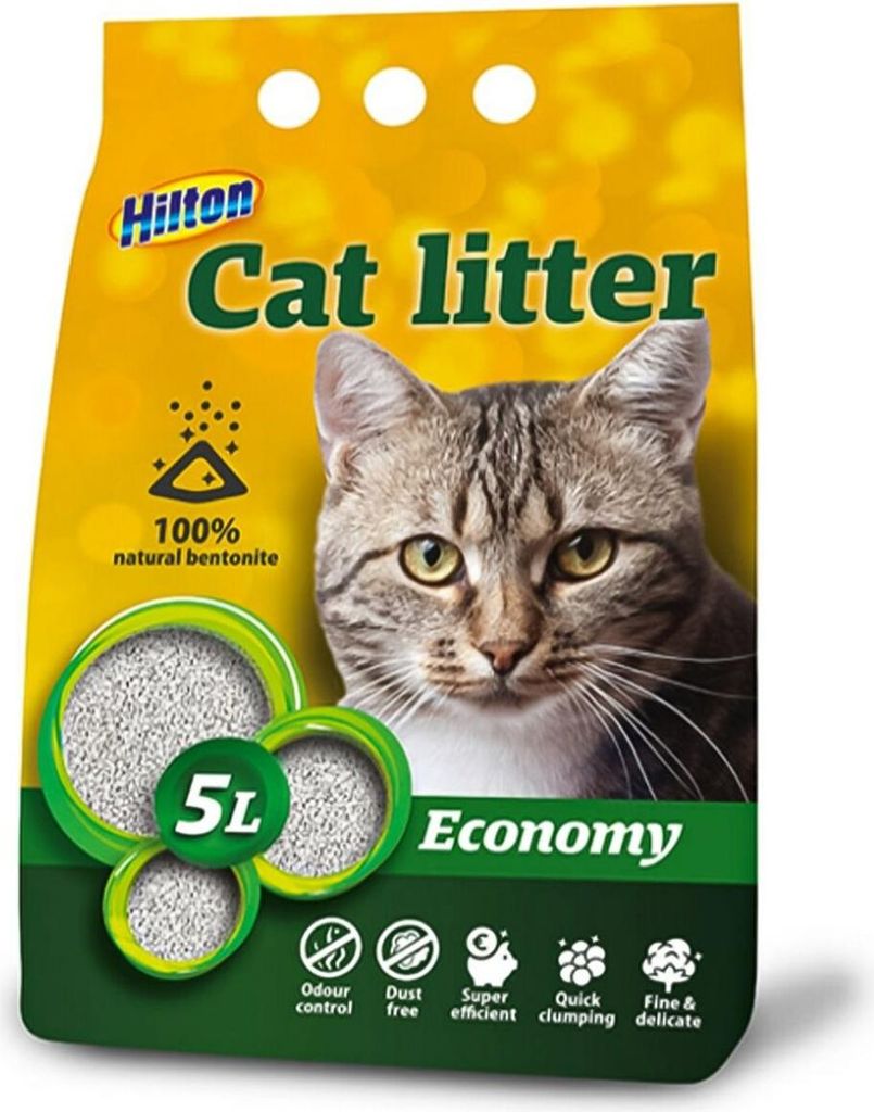 Hilton Cat Litter Eco - Lettiera per gatti alla bentonite Immagine del prodotto 