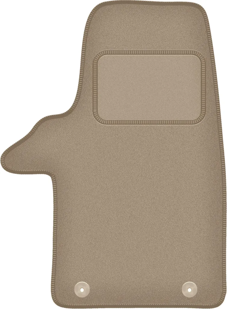 Tappetino Velluto Beige per Volkswagen T5 (03-15) - Custom Fit
