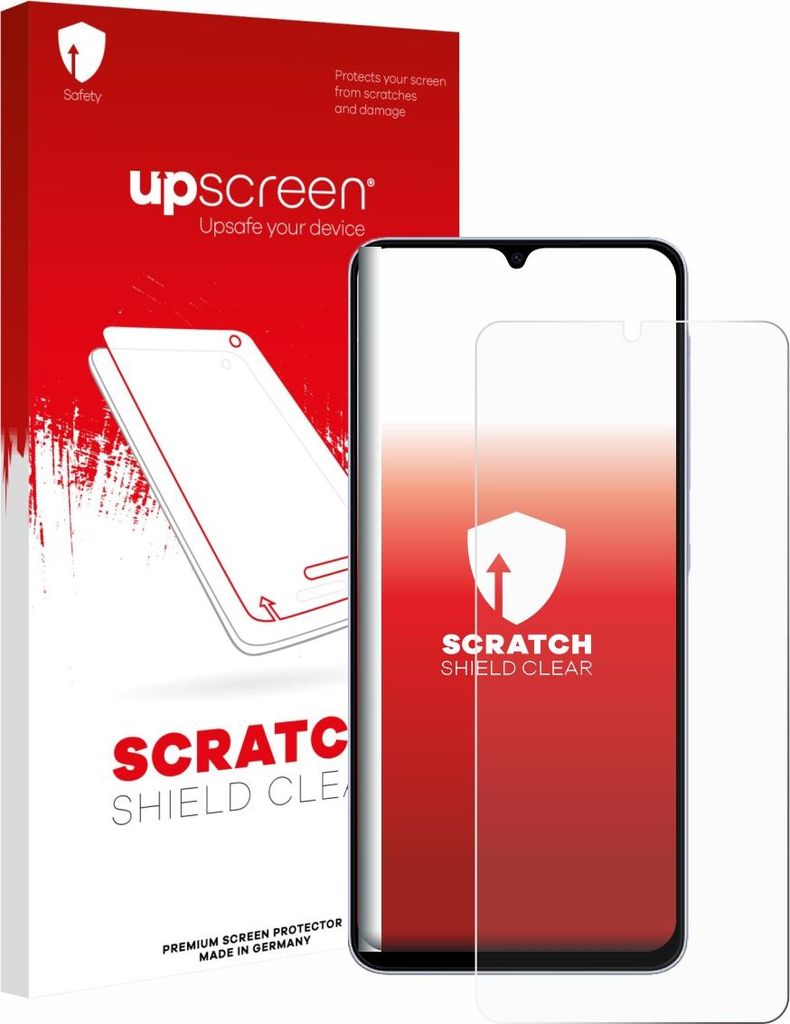 upscreen Schutzfolie für Samsung Galaxy A07 Displayschutz Displayschutzfolie Folie Klar Transparent