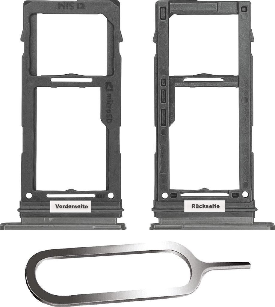 Samsung Galaxy S10 / Plus Sim Karten Halter Tray Adapter Produktbild 