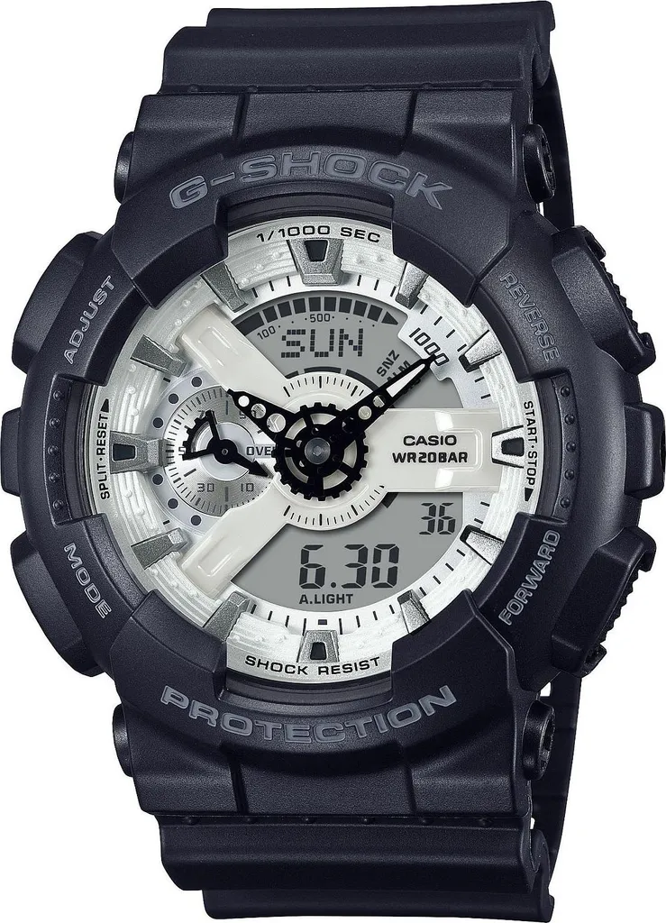 Montre de sport antichoc Casio G-Shock série 110 en résine pour homme