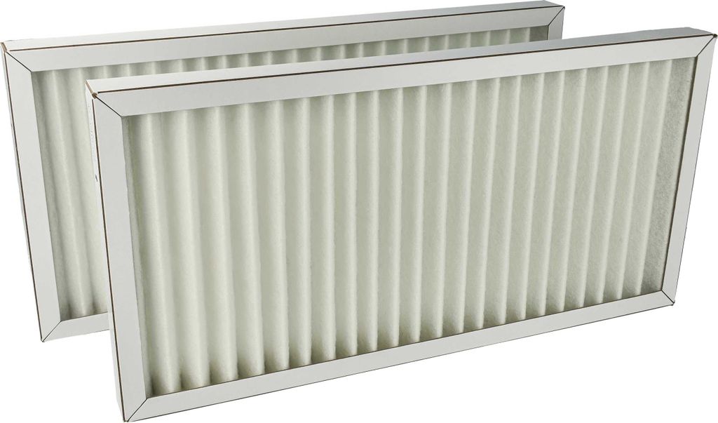 vhbw 2x Luftfilter M5 kompatibel mit Stiebel-Eltron LWZ 504 E, LWZ 504, LWZ 404 Trend Lüfter, Ventilator, Lüftungsgerät (2x Feinstaubfilter)