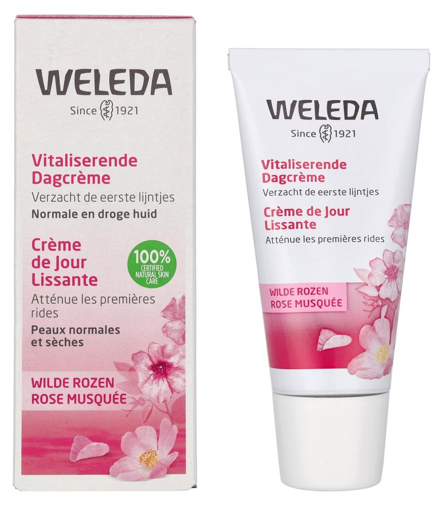 Weleda 4001638089654, Tagescreme, Frauen, trockene Haut, Produktbild 