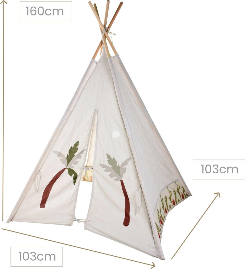 Kinder Tipi Zelt Spielzelt Kinderzimmer Mdchen Jungen