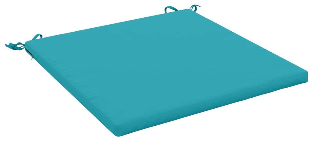 1-teiliges Sitzkissen SOEST 100 % Polyester Türkis Produktbild 