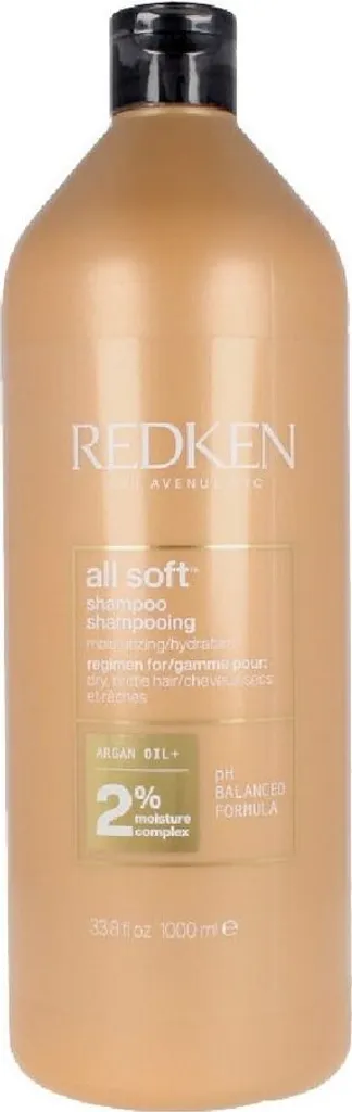 Shampooing Hydratant Redken All Soft Soin Nourrissant Cheveux Rêches