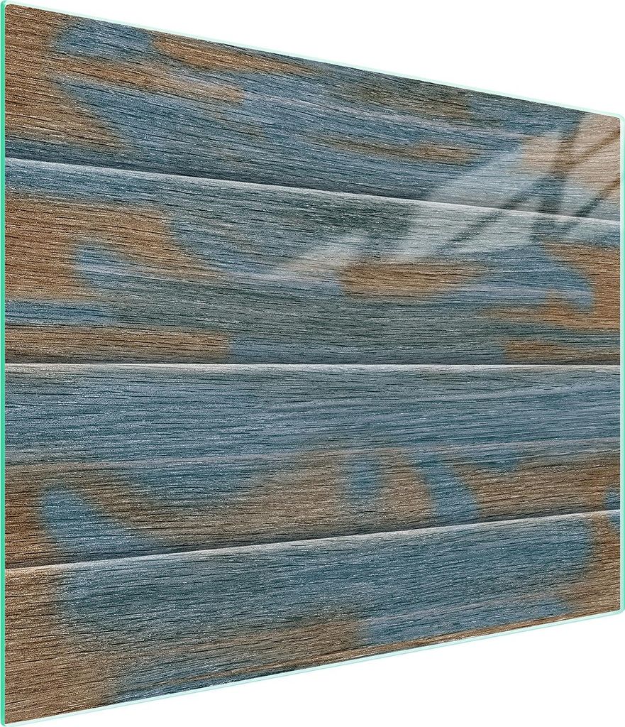 Glasschneidebrett 52x30 Holz