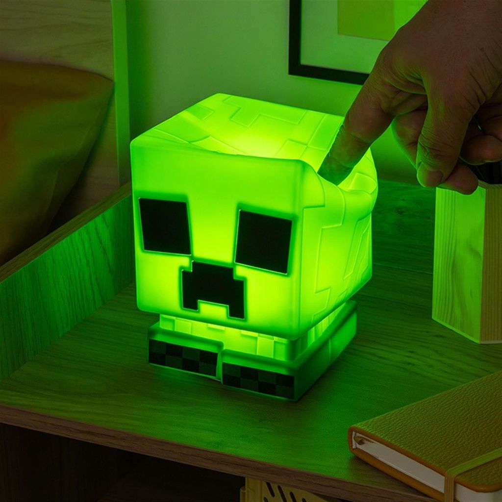 Creeper Squishy Glo Minecraft-Licht aus Silikon, Produktbild 