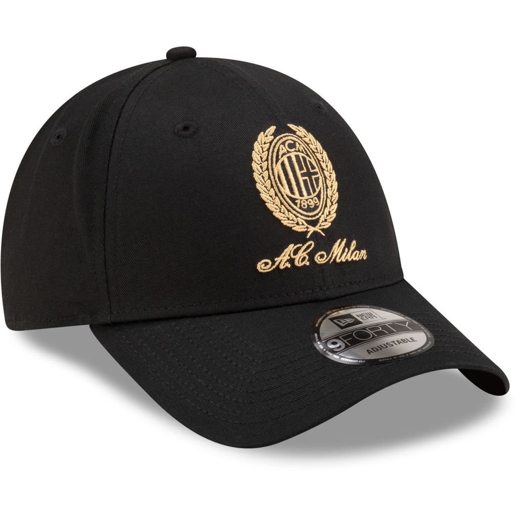 Casquette New Era 9Forty Strapback - AC Milan Bear - 100% Coton, Réglable, Style Décontracté - 10