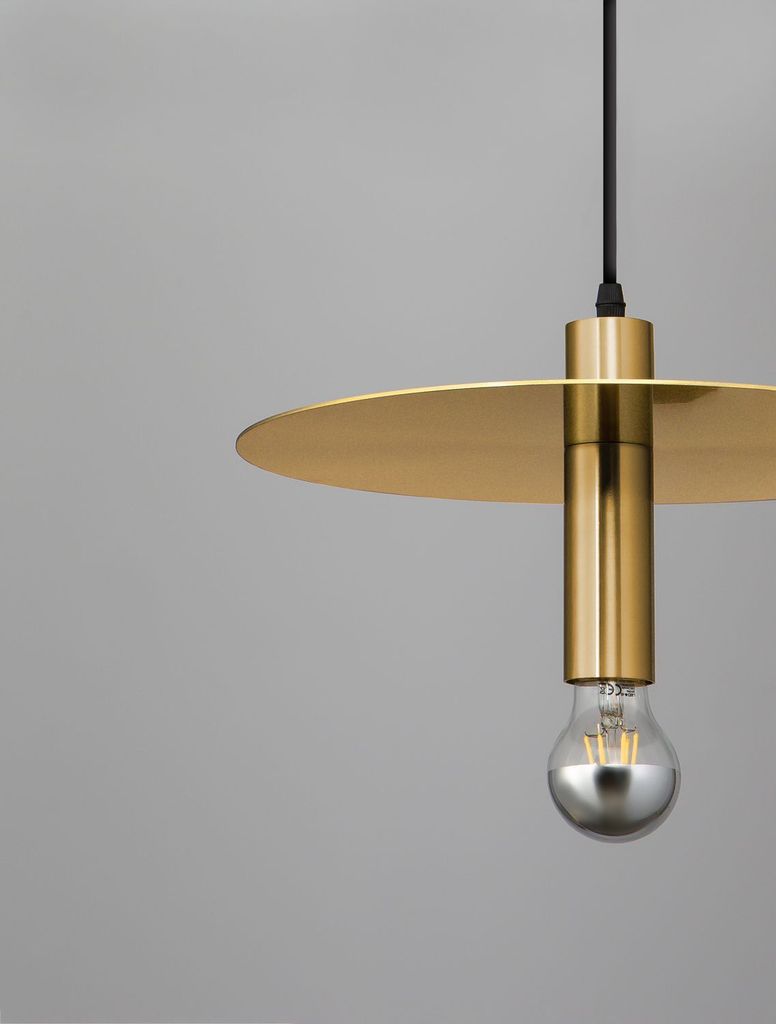 Nova Luce ROYAL Pendelleuchte E27 Gold 180x35cm dimmbar Produktbild 