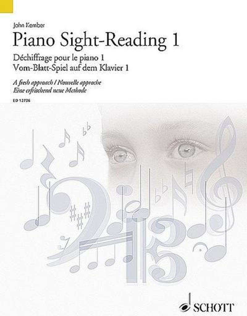 Piano Sight-Reading 1/Dechiffrage Pour Le Piano 1/Vom-Blatt-Spiel Auf Dem Klavier 1