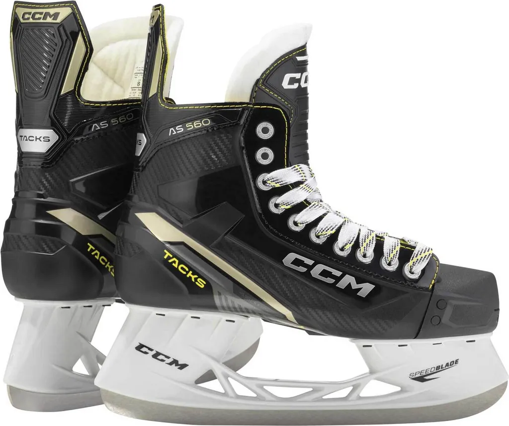 CCM Tacks AS 560 INT 38,5 - Patins de hockey avec coque injectée 3D