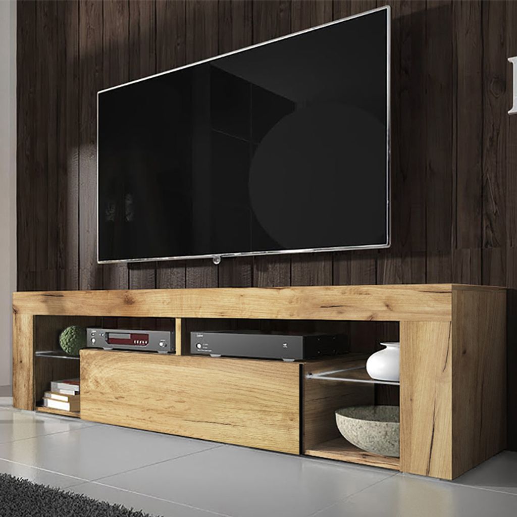 Tenzo Svea Fernsehtisch Holz/Holzwerkstoff 170x44x57 cm, TV-Boards, Kommoden & Sideboards, Möbel