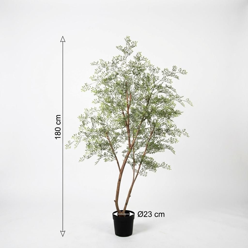Cassia Baum Kunstpflanze 180cm Groe Deko Kunstpflanze
