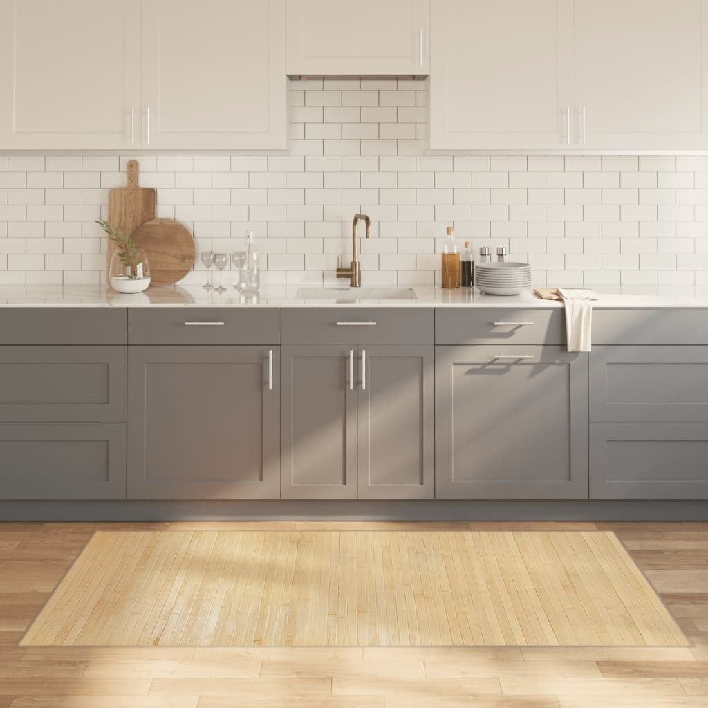 vidaXL Koberec obdĺžnikový svetlý prírodný 100x200 cm Obrázok produktu 