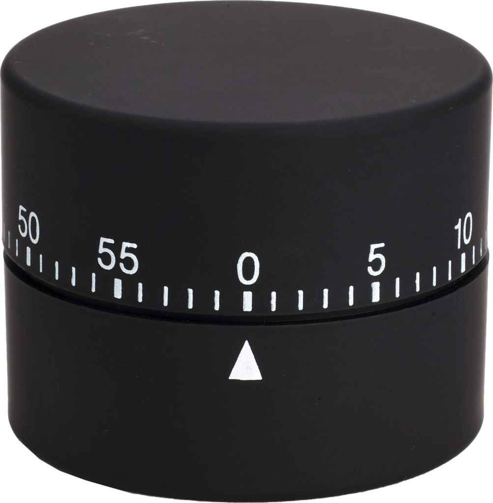 Timer ROUND mechanisch schwarz Produktbild 