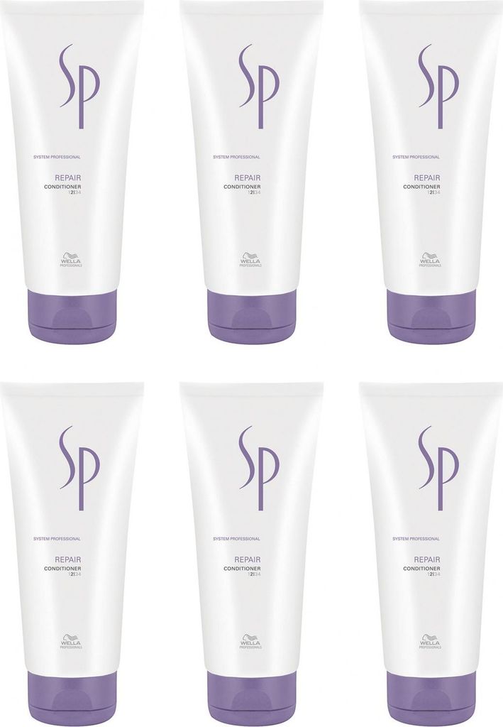 Wella SP Repair 6 x 200 ml Conditioner Set