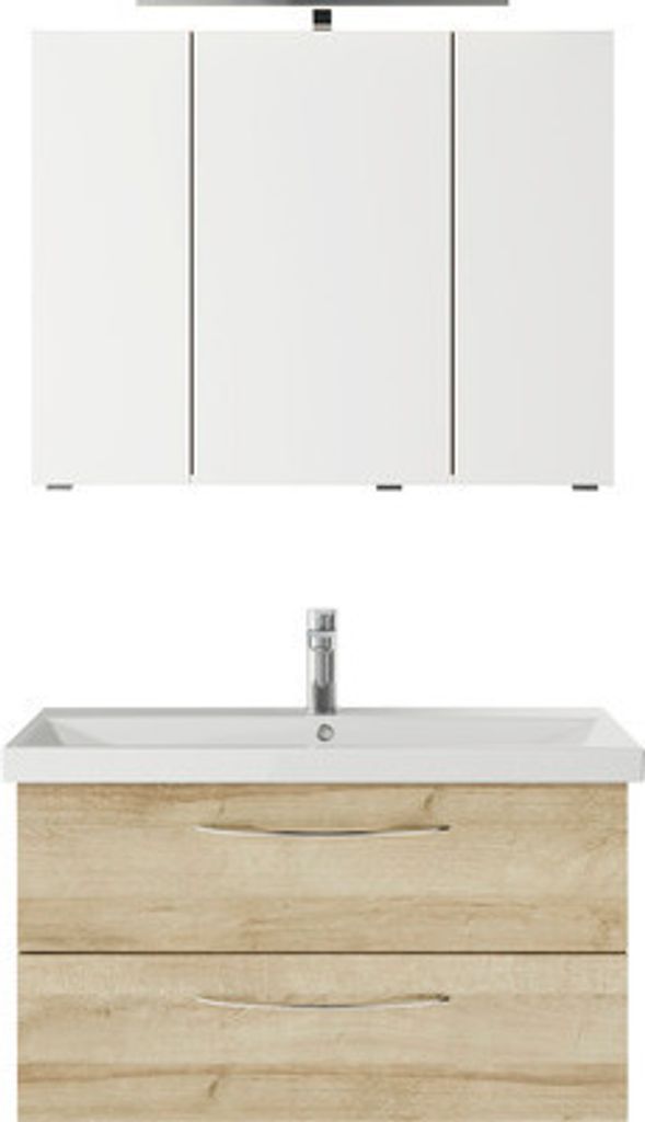 Pelipal Badmöbel-Set Serie 4035 BxHxT 90 x 200 x 45 cm Produktbild 